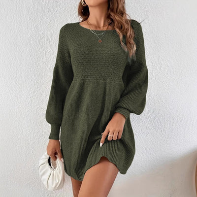 Mix and Match  Knitted Dress Sweater
