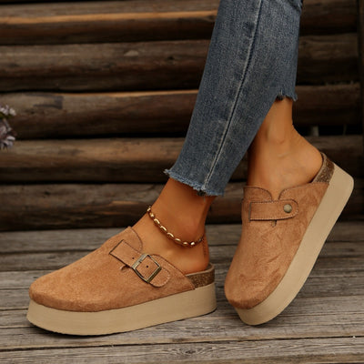 Mix and Match Sole Half Slippers